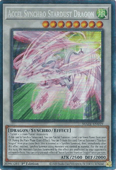 Accel Synchro Stardust Dragon -- MAZE-EN019 -- Collector's Rare - 1st Edition